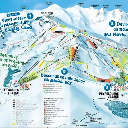 Peyragudes Pied Des Pistes 4/5 Pers Les Agudes 아파트